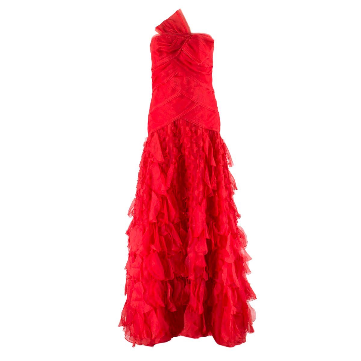 Red Organza Dress
